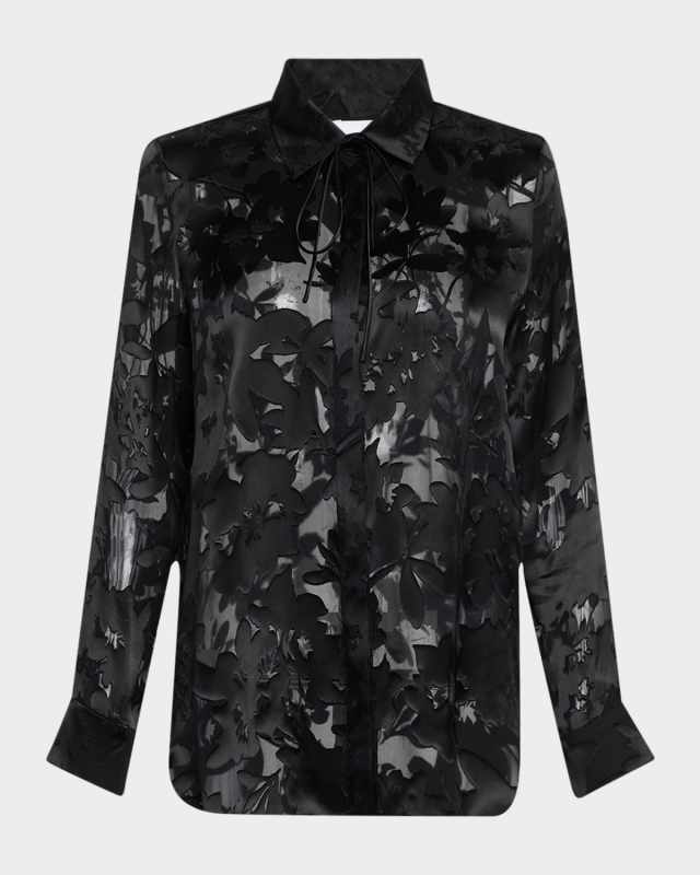 Mathias Button Down Devore Shirt
